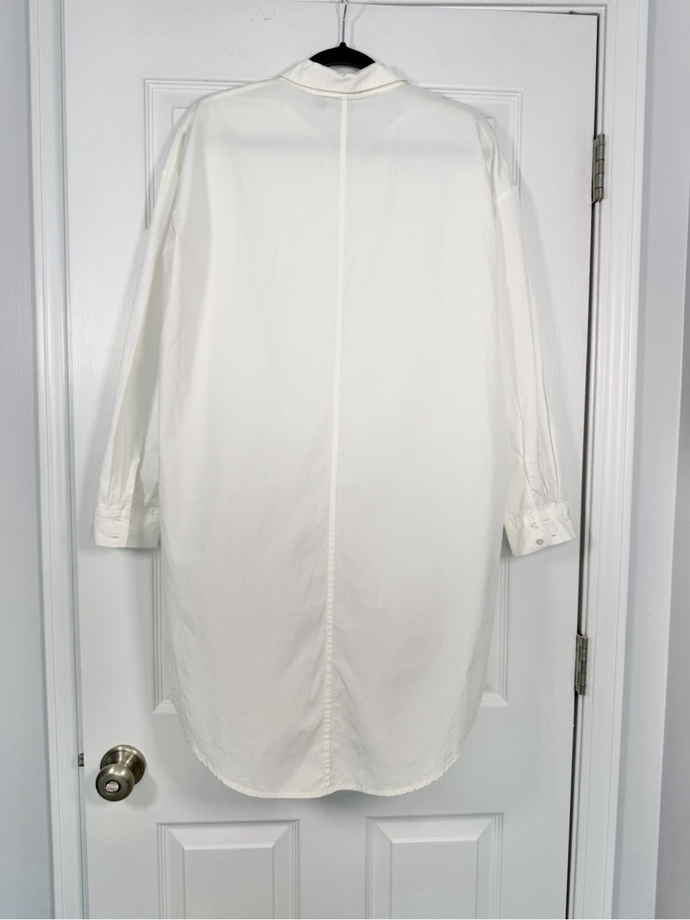 Eileen Fisher Project Classic Collar High Low Blouse Shirt Top - Picture 4 of 4